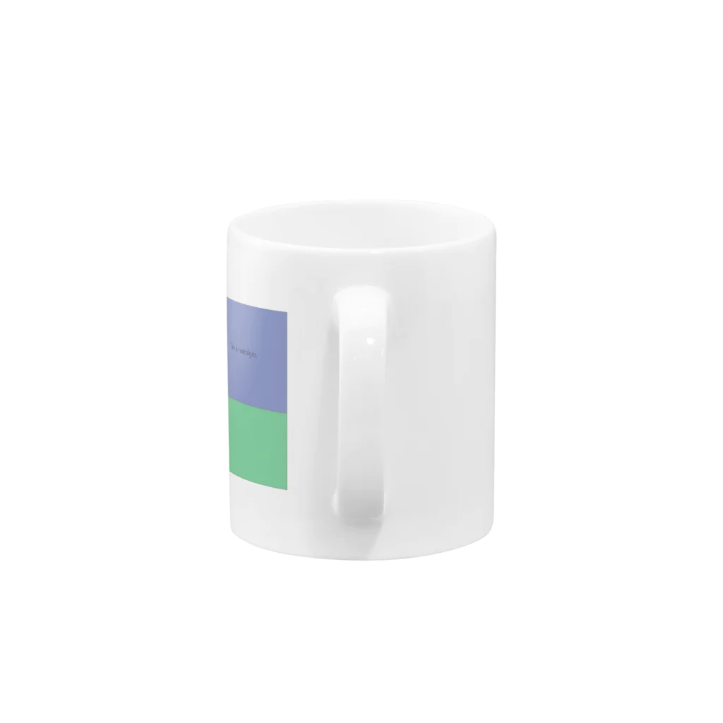 kei DesignのThis is nostalgia. Mug :handle