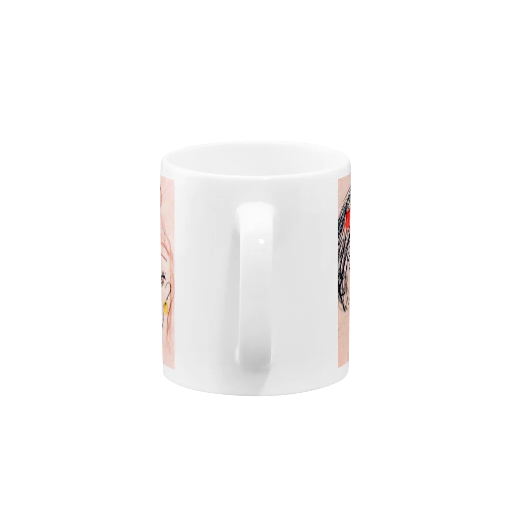 ‍かんちゃん@‍りあるの狂気のプリンセス Mug :handle