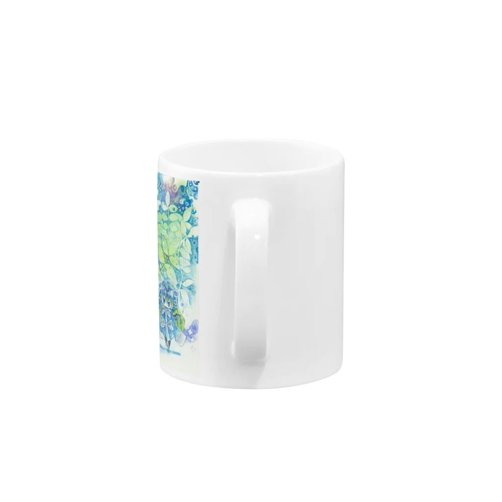 spellhaimの雨のふたり Mug :handle