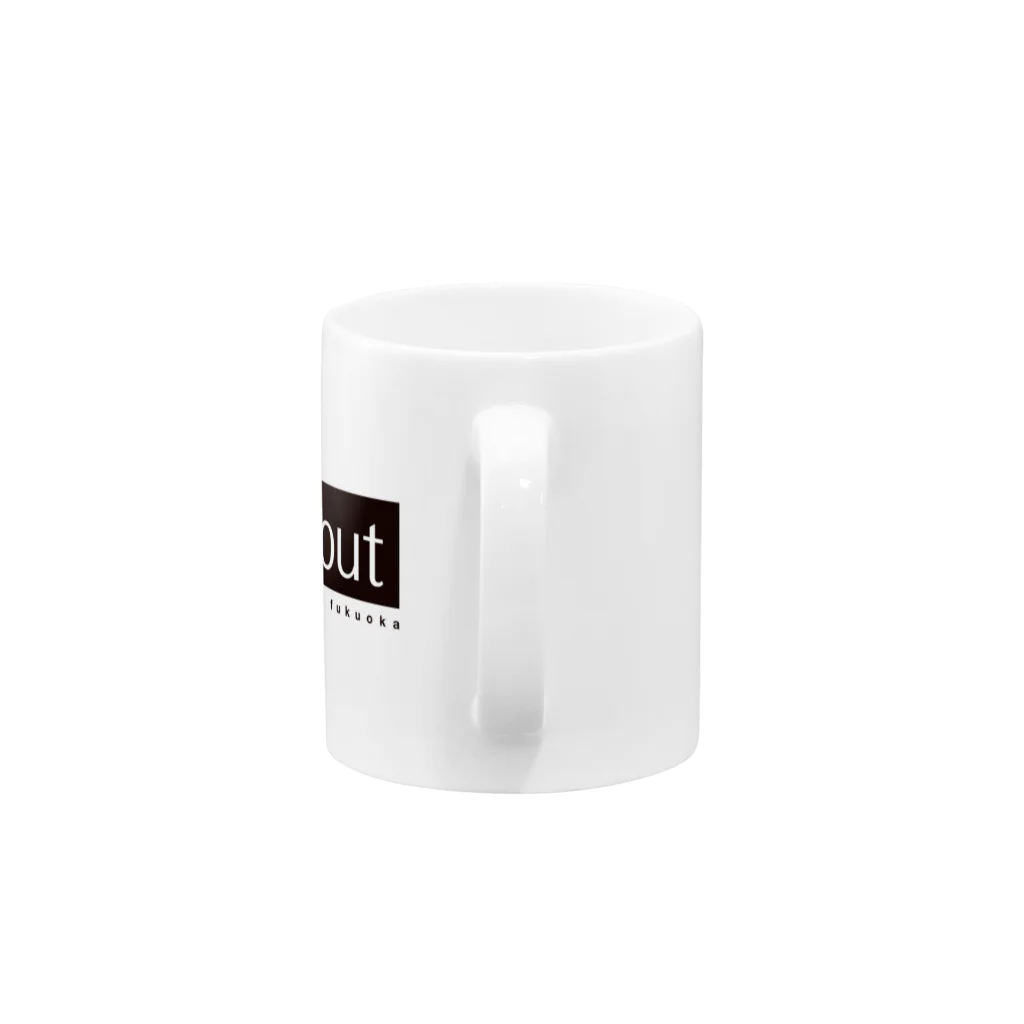 laugh designのchill out Mug :handle