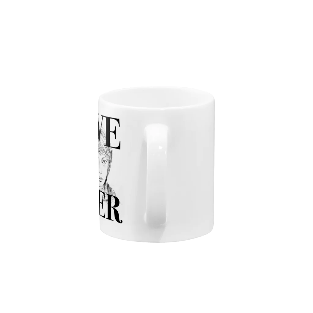 コズミックデザインのPeter Mug :handle