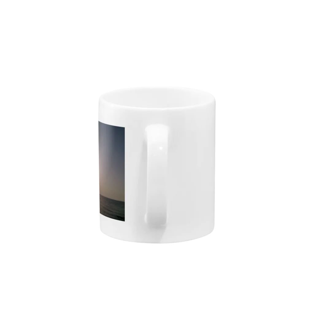 太陽書房の太陽と海 Mug :handle