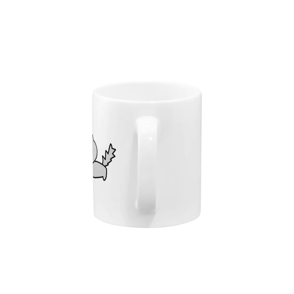 niku_tabetaiの火を吹くにゃんこ Mug :handle