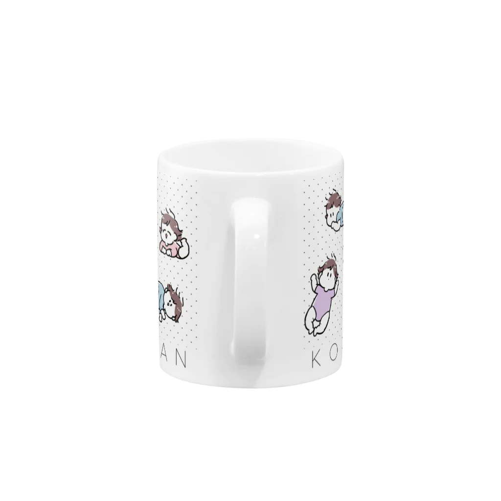 倉田けいのコロコロ Mug :handle