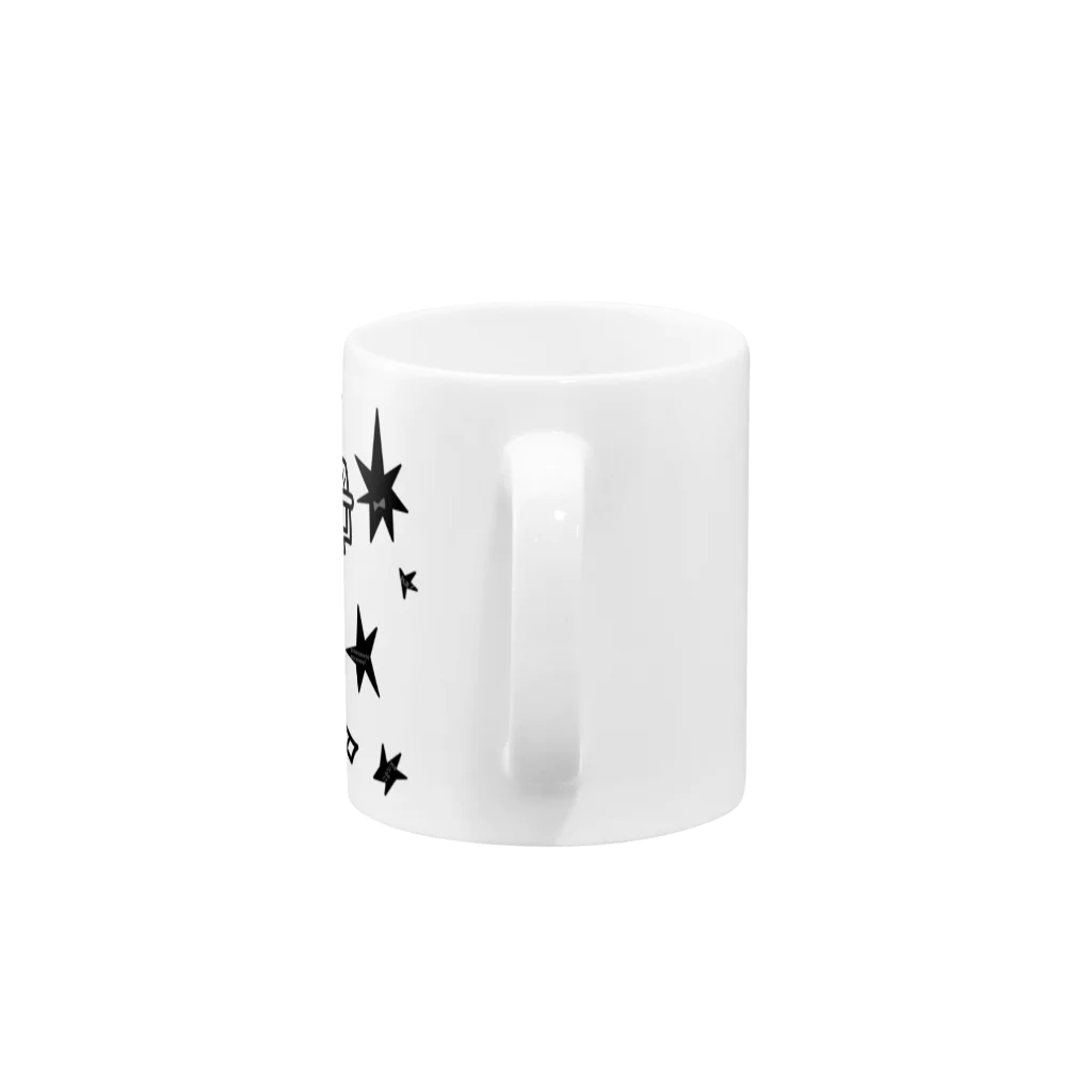 cosmicatiromの漫才マイク Mug :handle