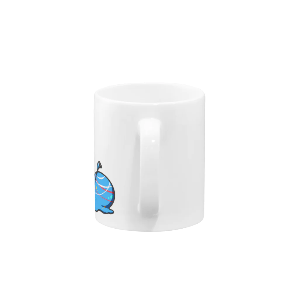 B6_6bitのsummer festival Mug :handle