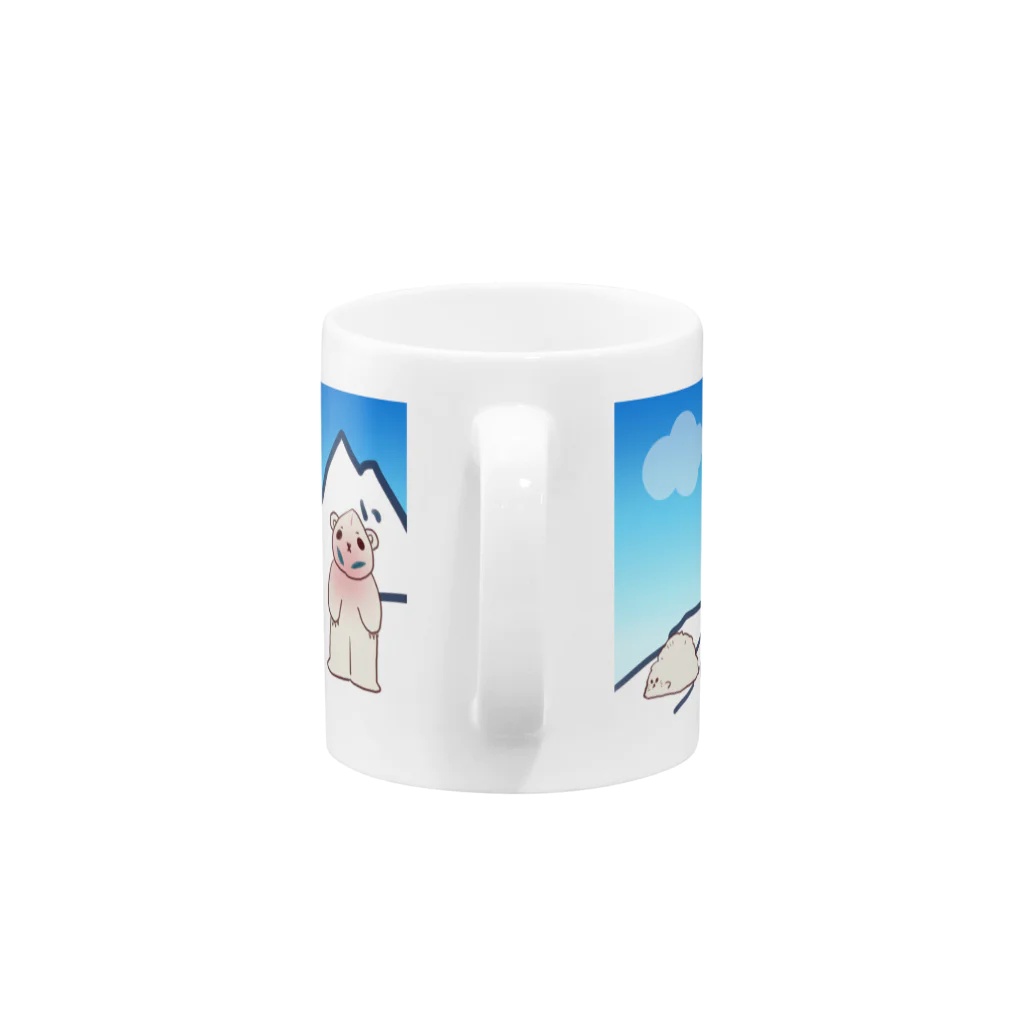 ○Sのほっきょく Mug :handle