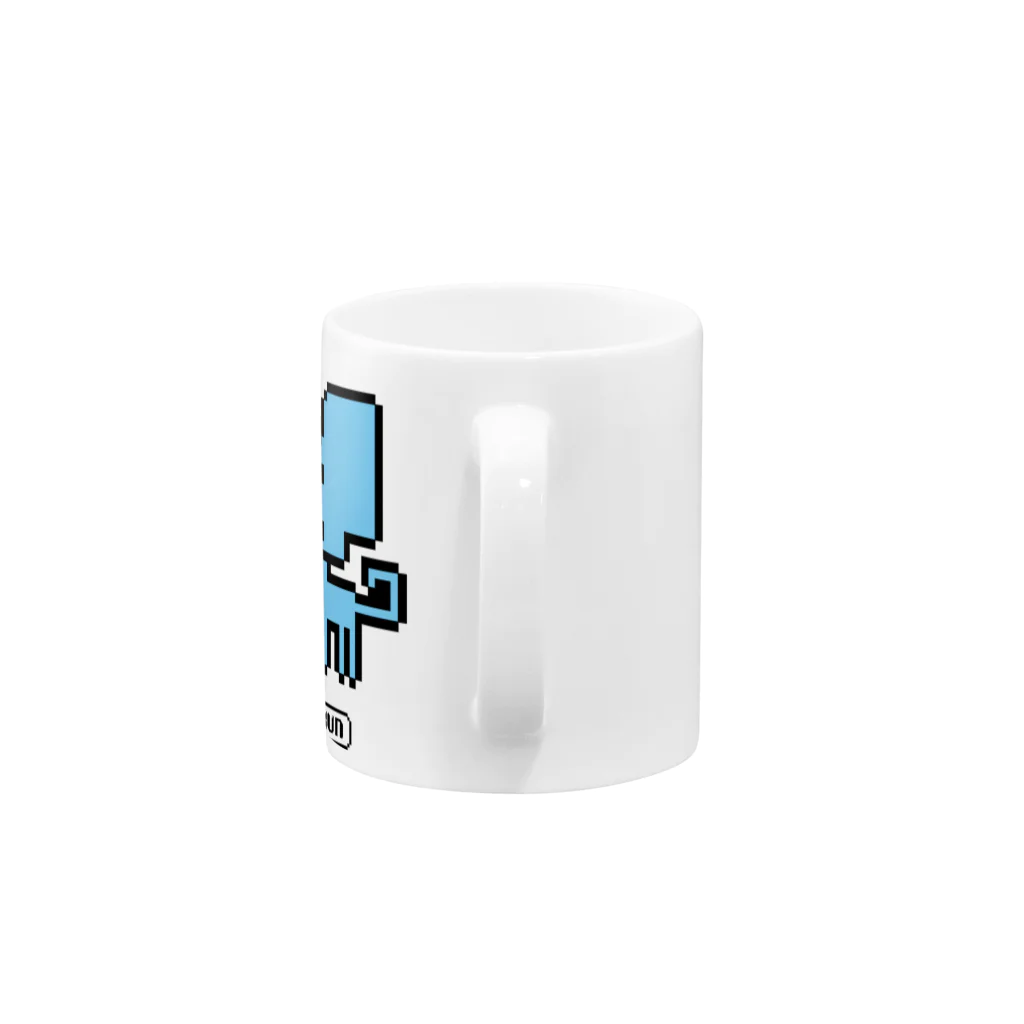 uchukunのイッカクン8BIT Mug :handle