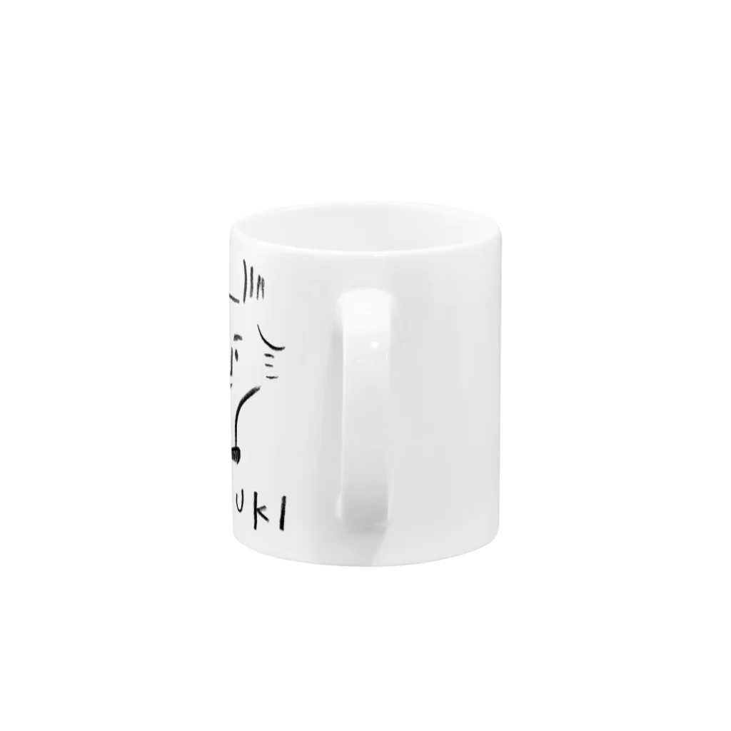 SUTEKISHOPのDAISUKI Mug :handle