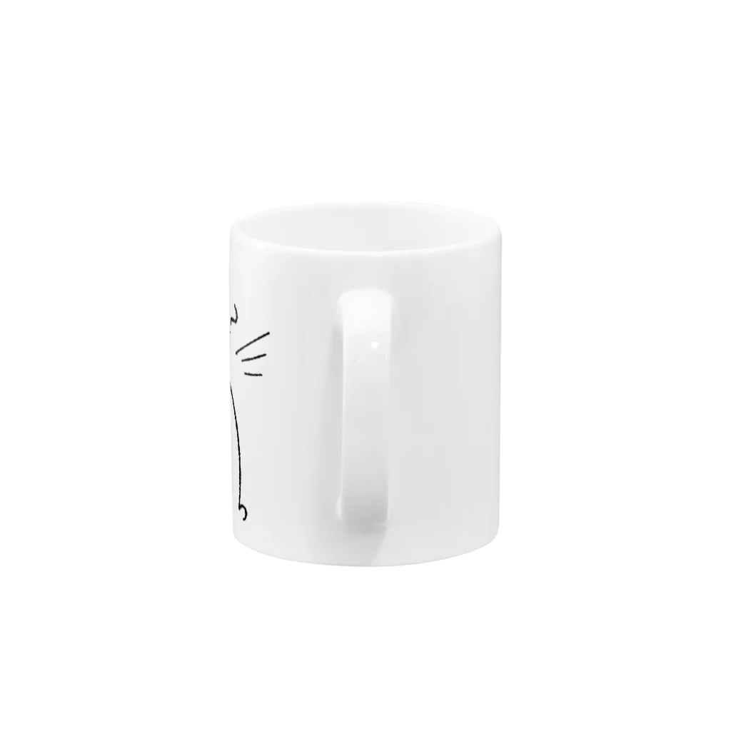 おぽたろうSHOPのごはん食べた？　おぽたろう Mug :handle