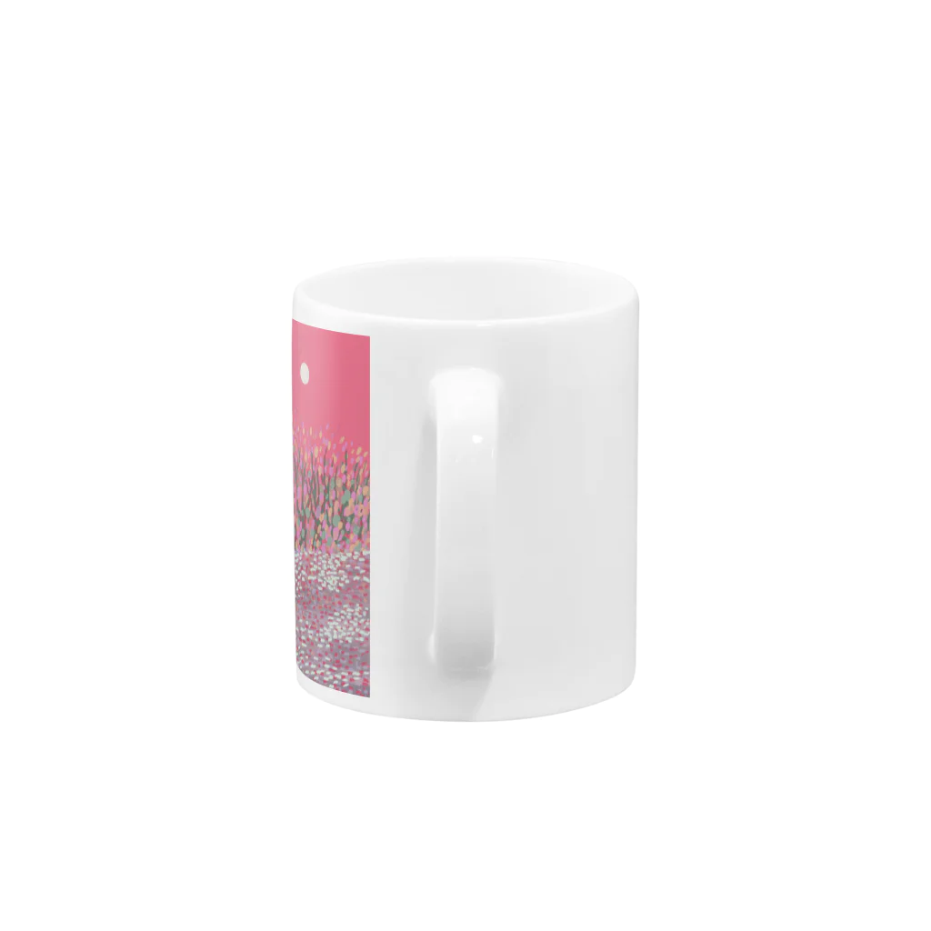 白虹のだれもしらないひみつのばしょ Mug :handle