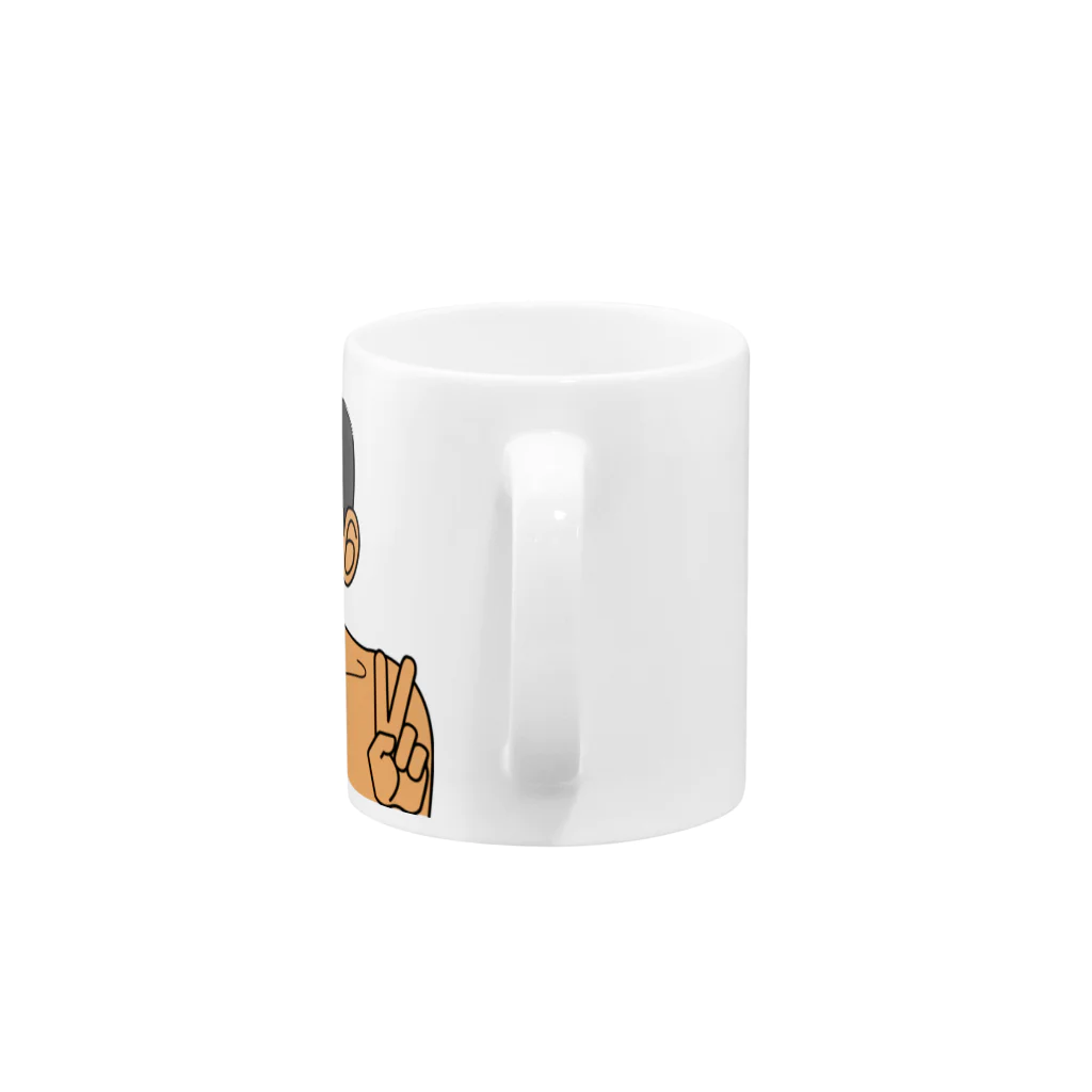 ダスのダス(赤裸々Ver.) Mug :handle
