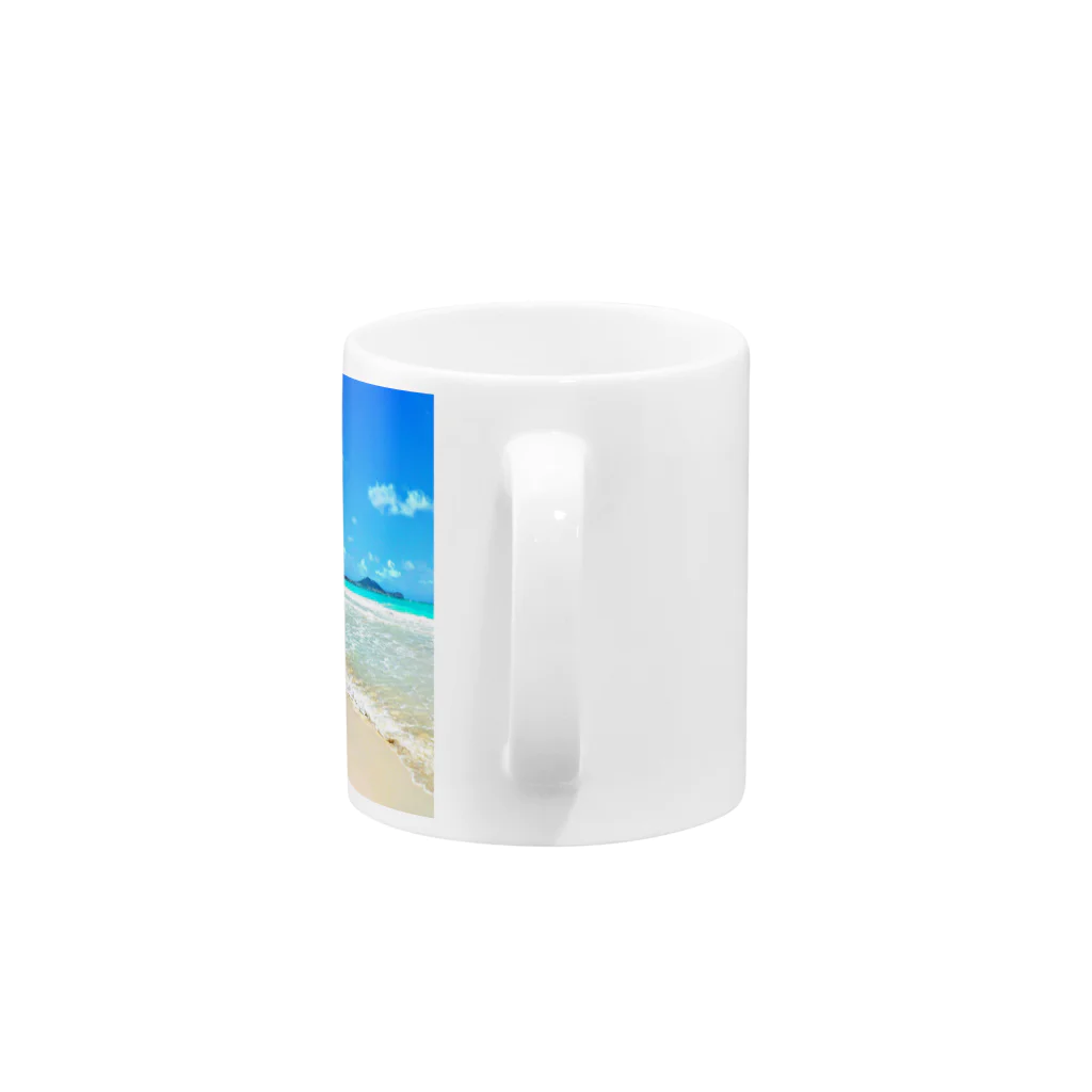 Hawaii Picturesの天国のビーチ🏖 Mug :handle