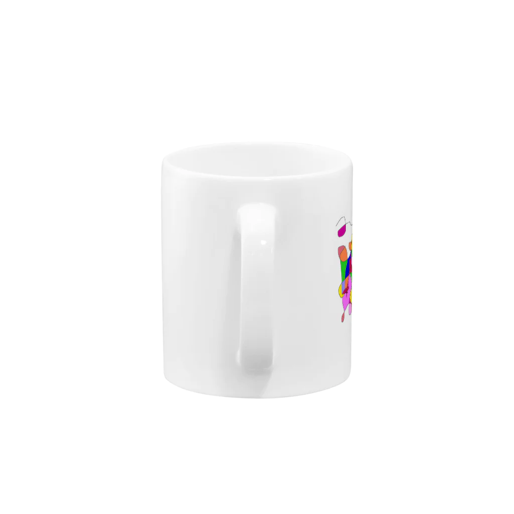 etHerのカラモジャ Mug :handle