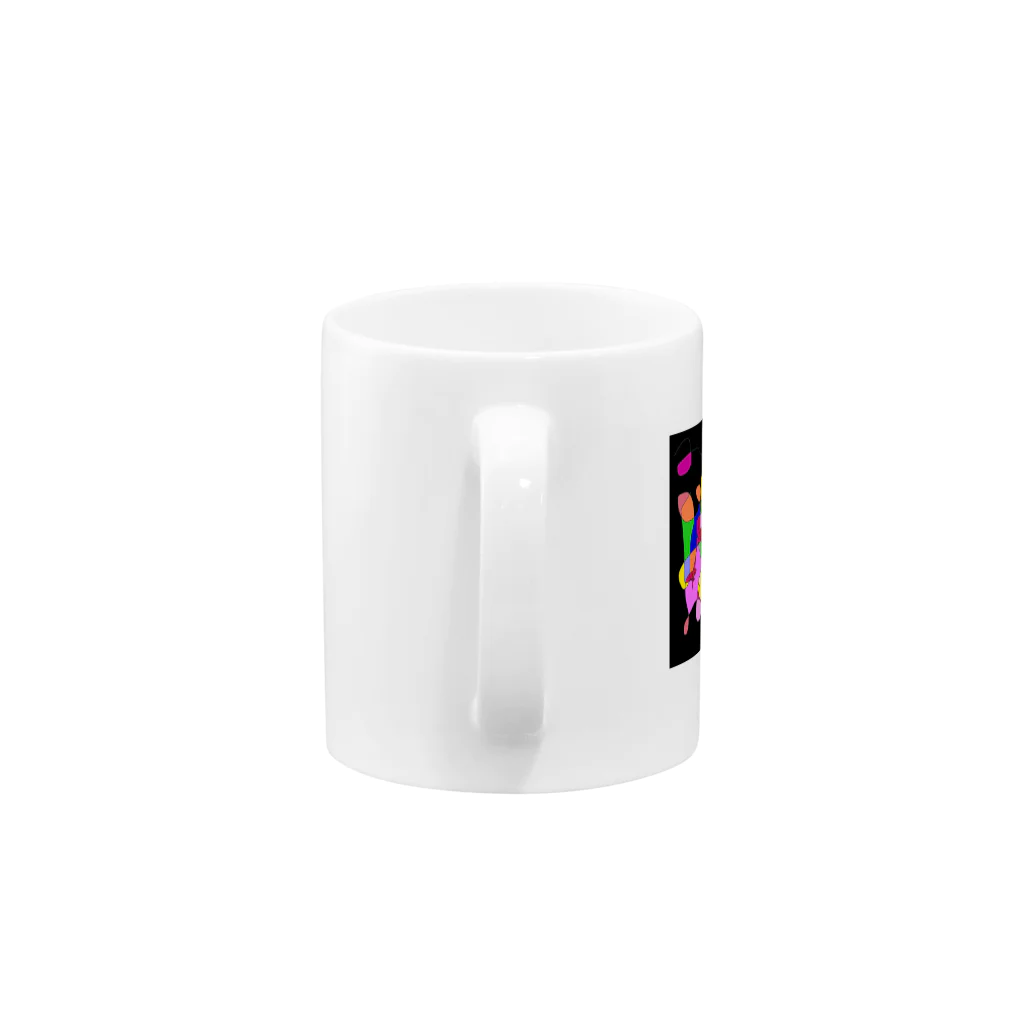 etHerのカラモジャ Mug :handle