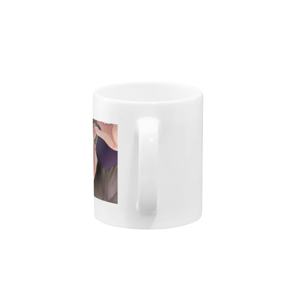 SENのマグカップ~ブラックSEN~ Mug :handle
