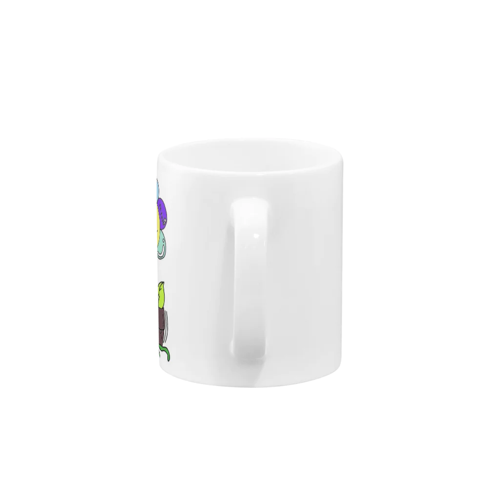 yorosoberaiiii25のよろそべﾗｲ Mug :handle