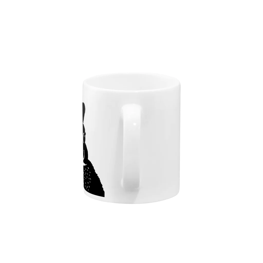 OKDM SHOPのOKDMうさぎ Mug :handle