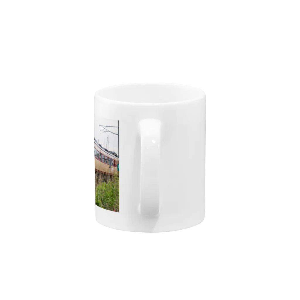 とらじ屋の鉄道 Mug :handle