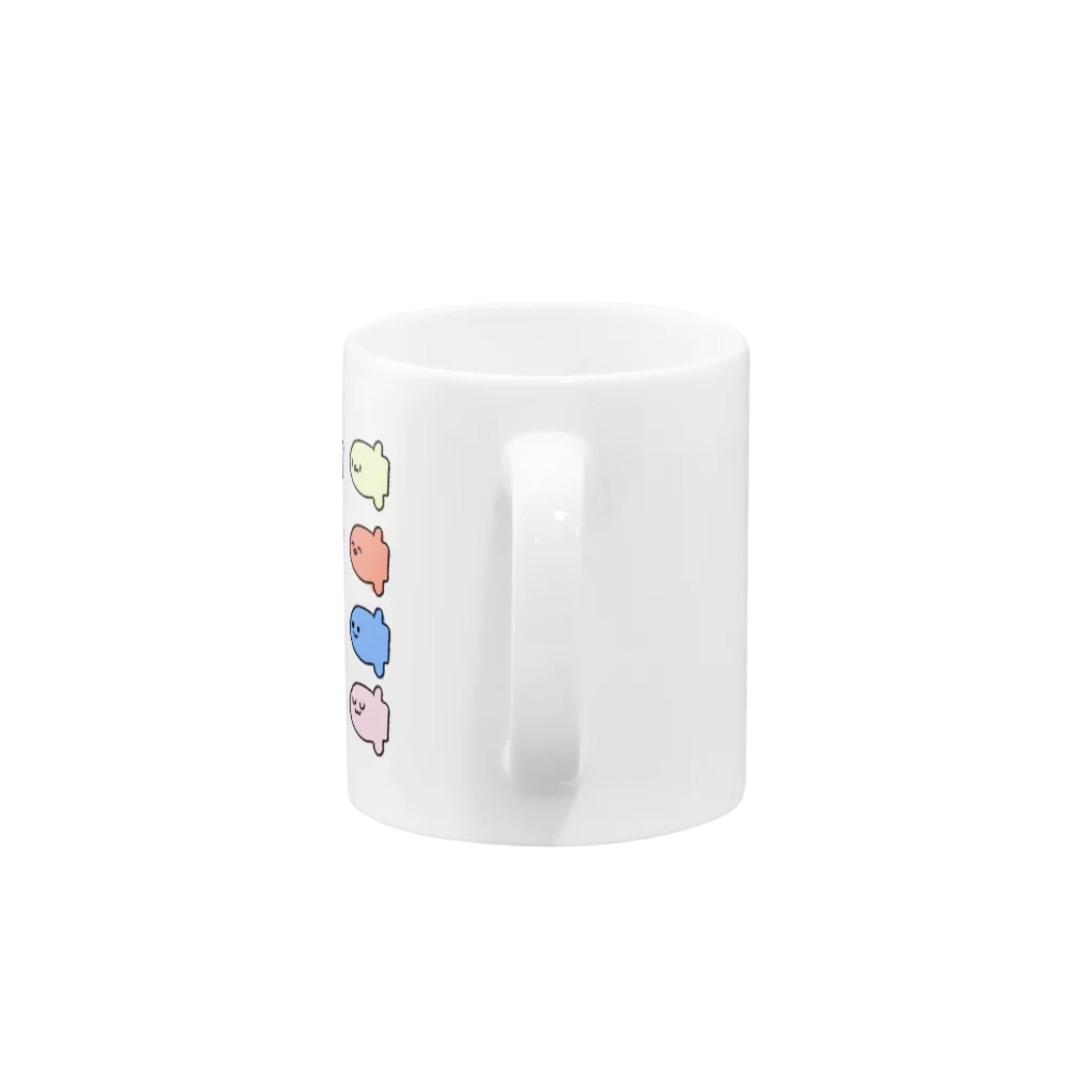 みたむらみたむのおおもりまんぼう Mug :handle