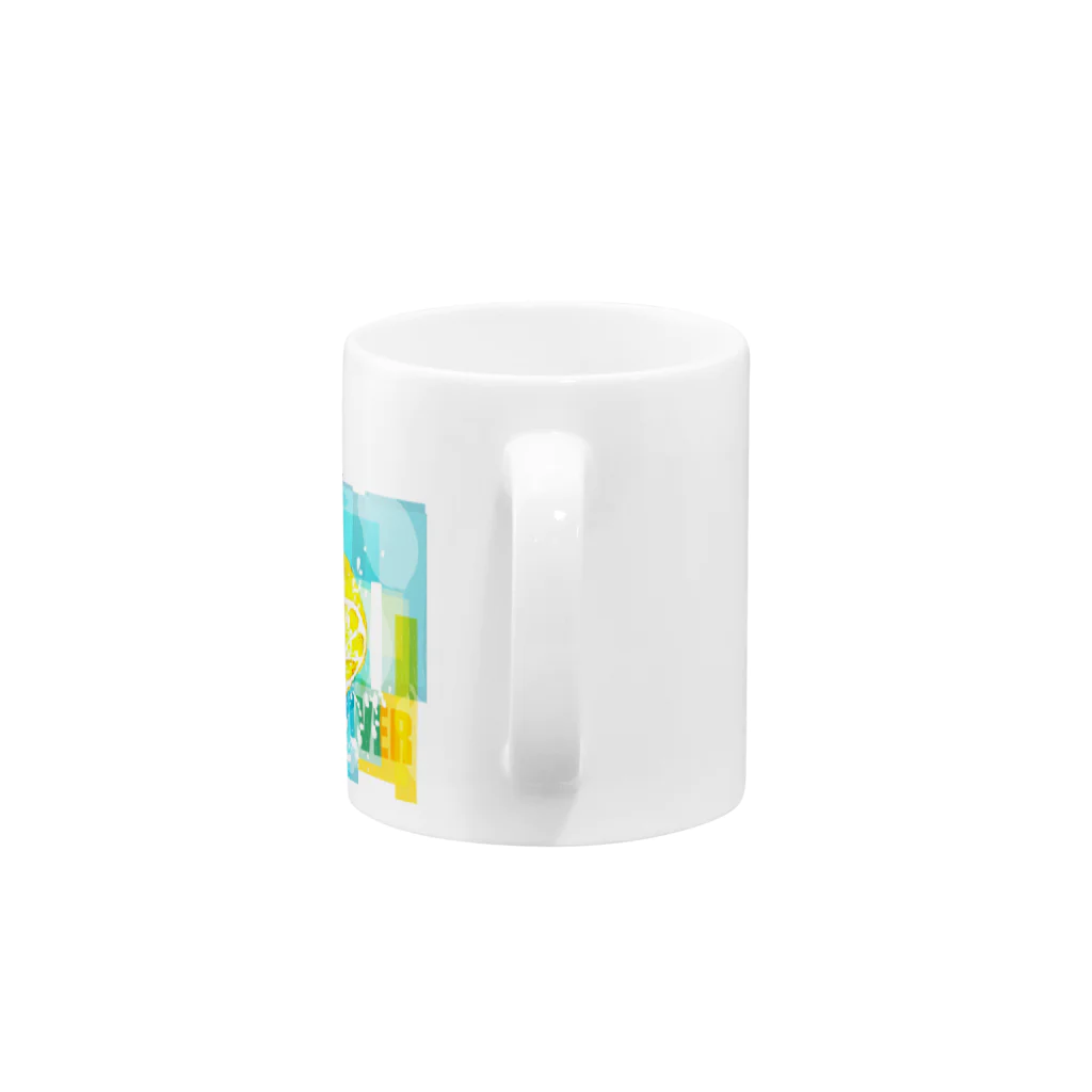 AGOAのレモンシャワー Mug :handle