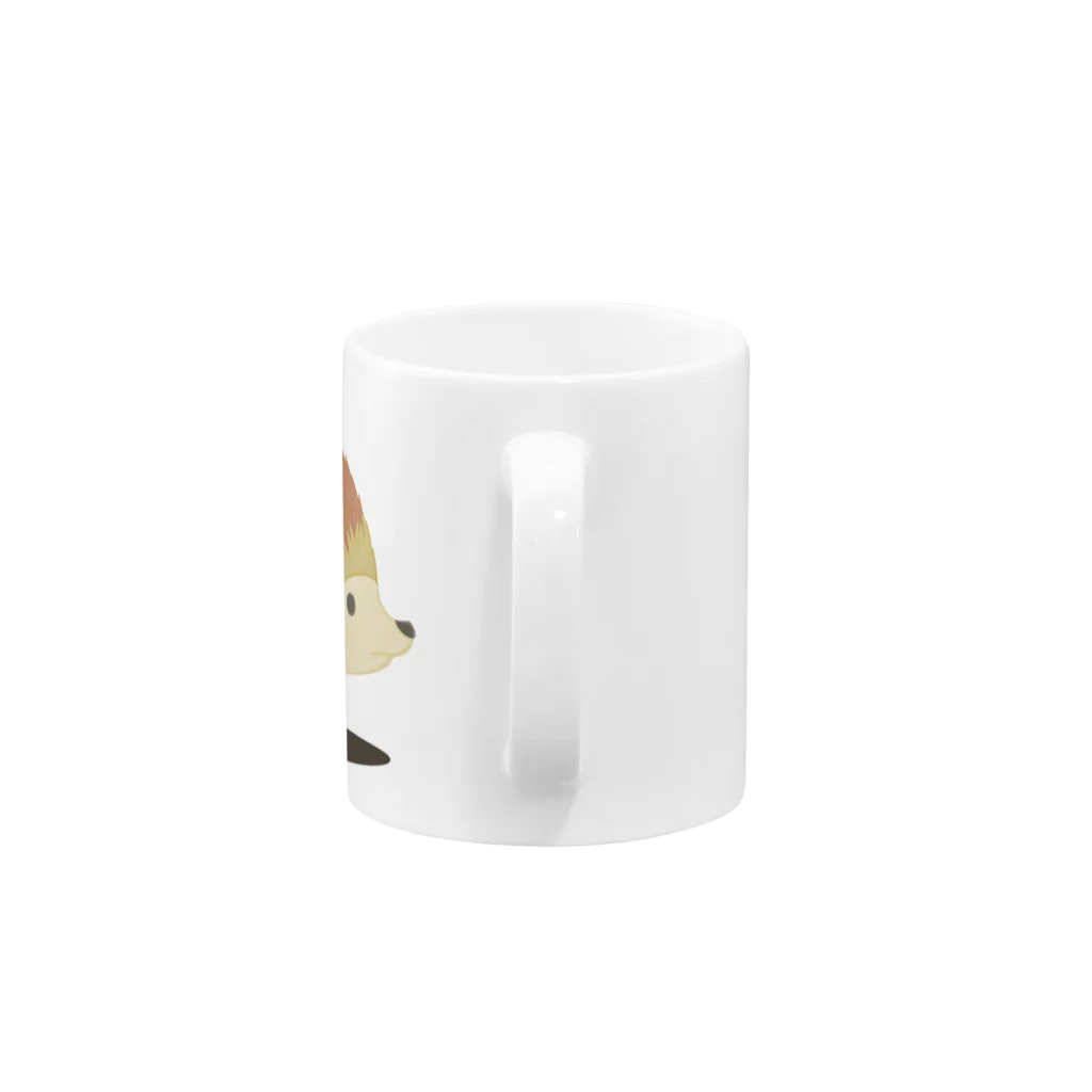 prunelleのハリネズミ Mug :handle