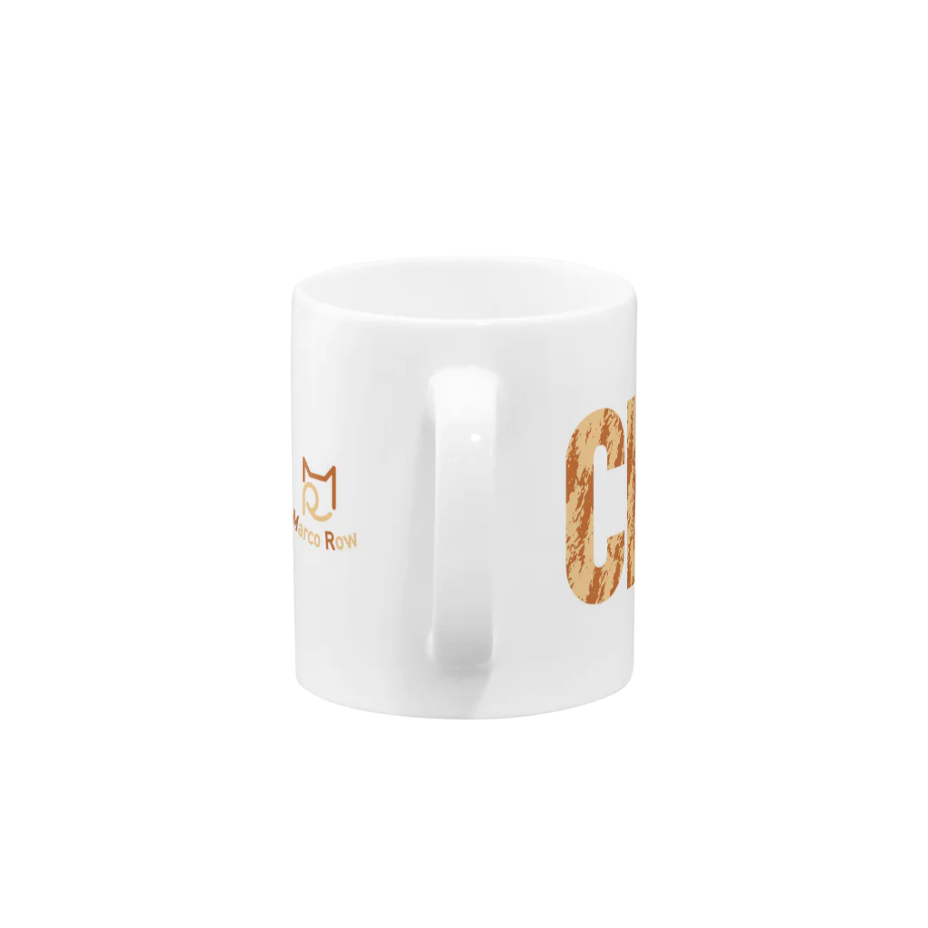 SHOP W　SUZURI店のCHATORA マグカップ Mug :handle