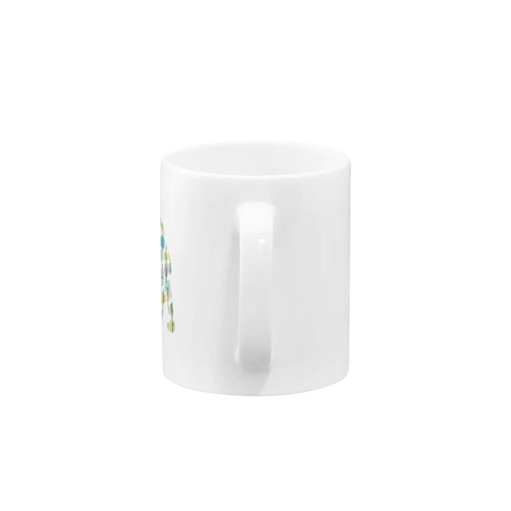 AtelierBoopの森 パピヨン Mug :handle