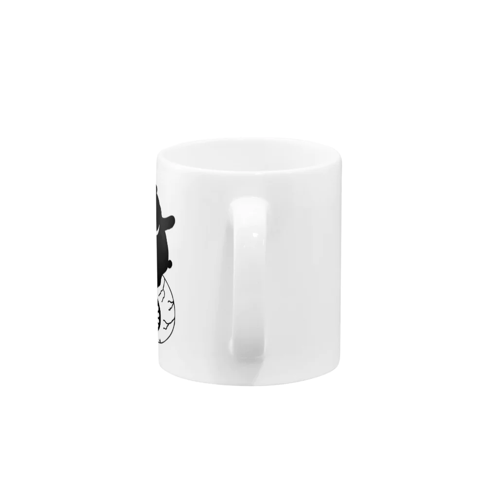 くまのたまのりくま Mug :handle