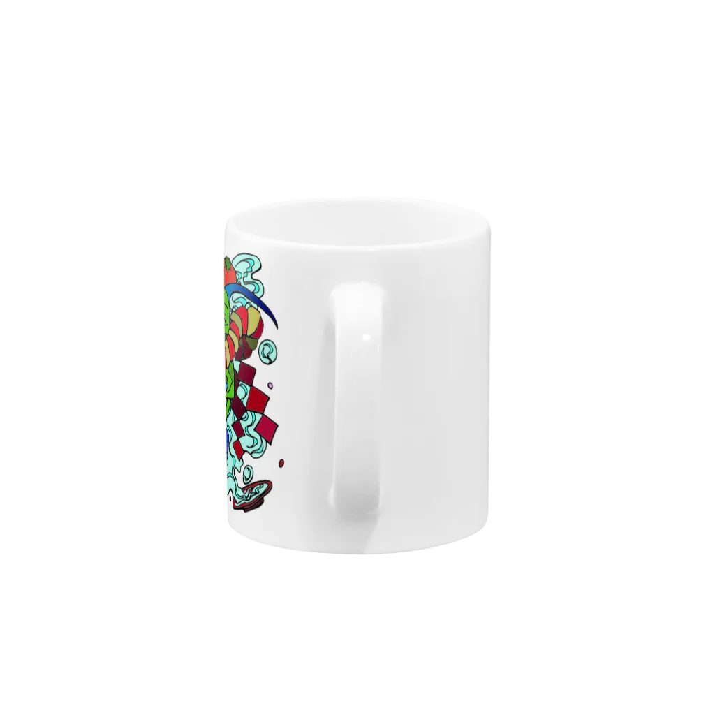 mizusabaのじんべいざめカップ Mug :handle