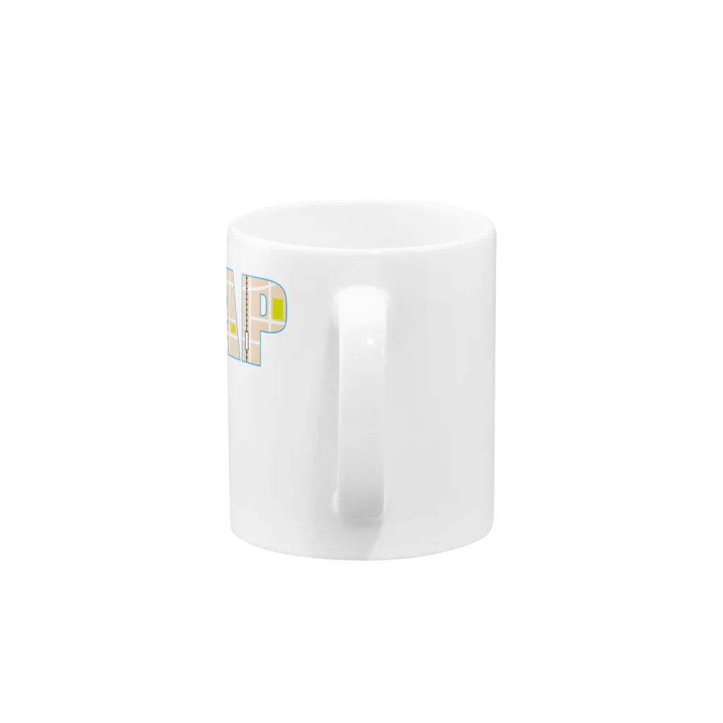 フォーヴァのMAP Mug :handle