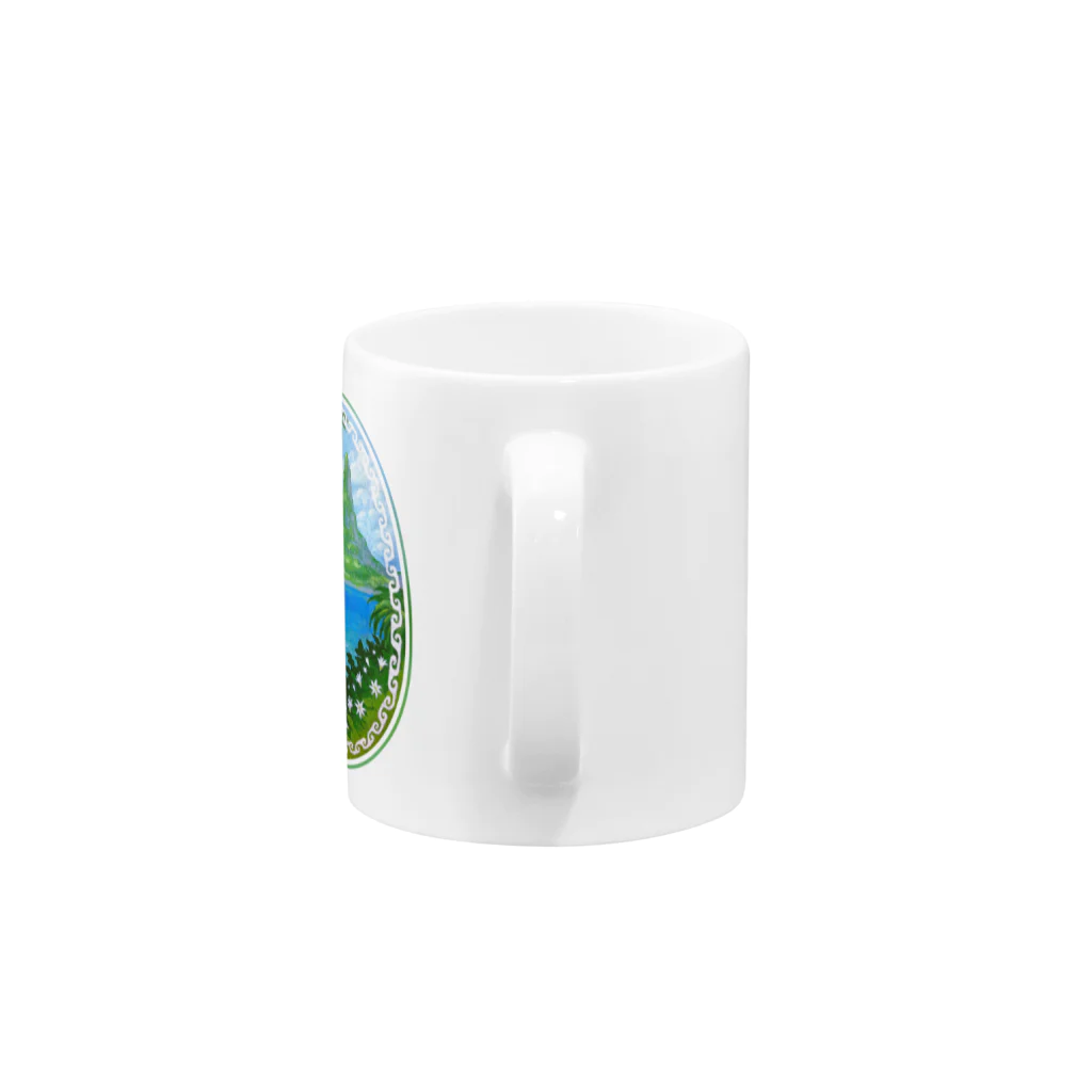 ANANI UKULELEのBora Bora Mug :handle