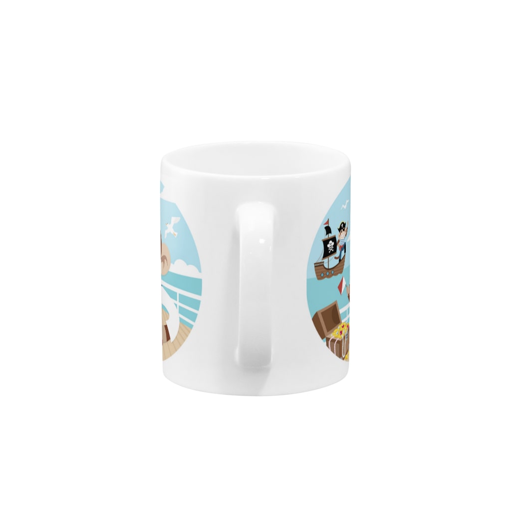 FOXY COLORSのマリン・ソックモンキー Mug :handle