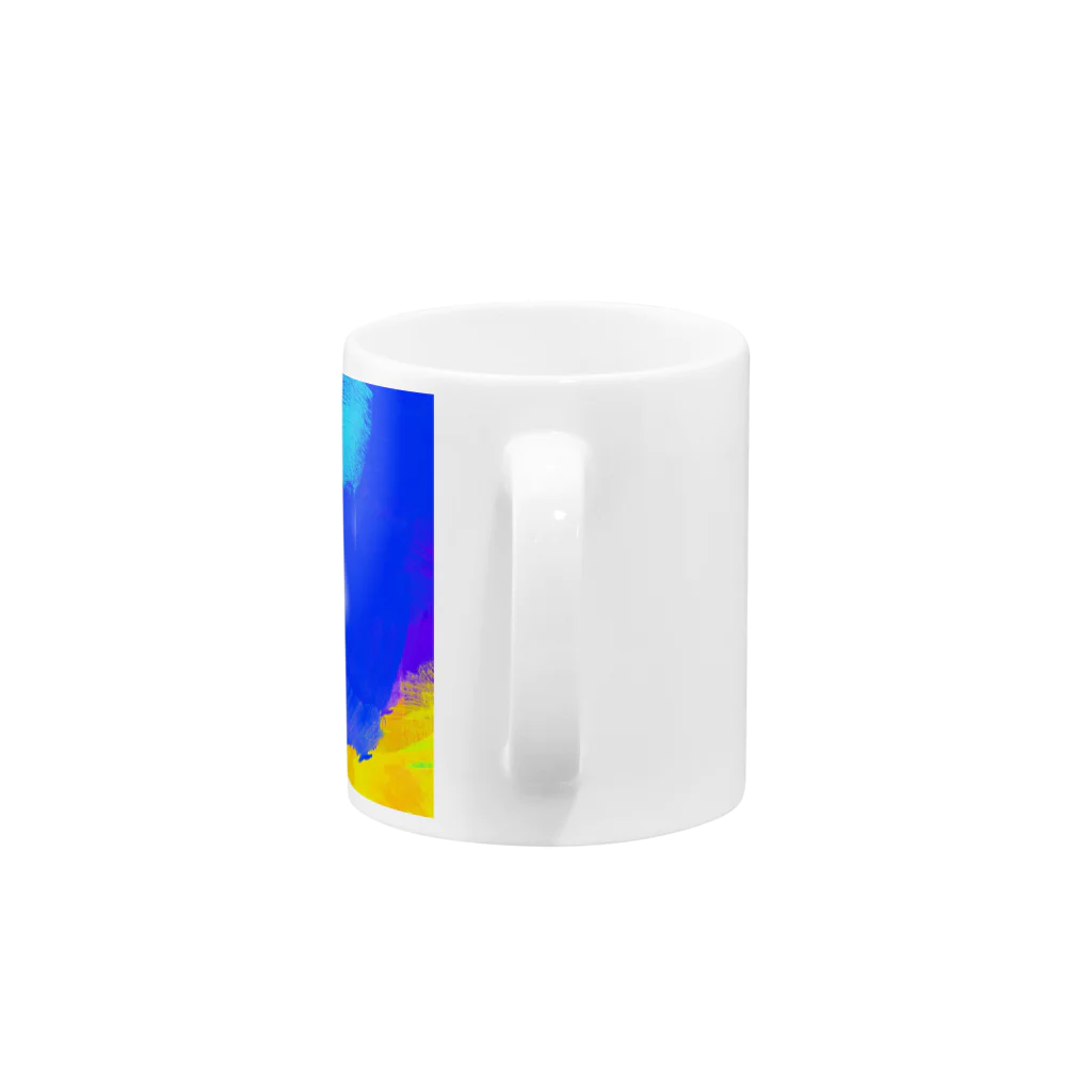 憂鬱なみ子の夢の中のワニ Mug :handle