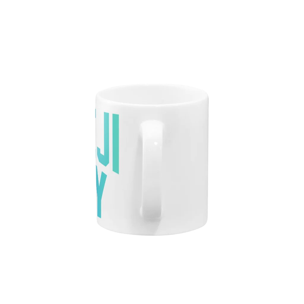 JIMOTOE Wear Local Japanの姫路市 HIMEJI CITY Mug :handle