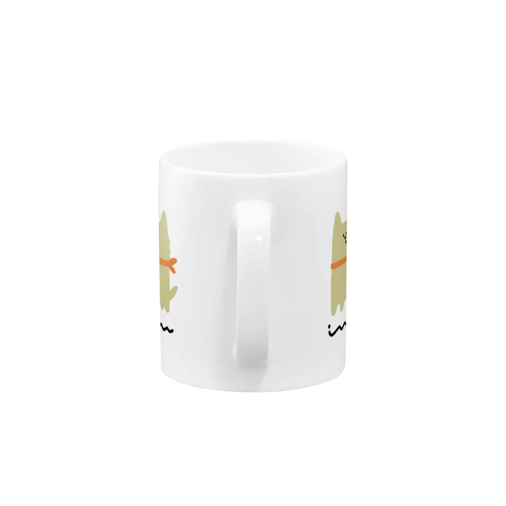 CRAB CLUBのイヌ Mug :handle