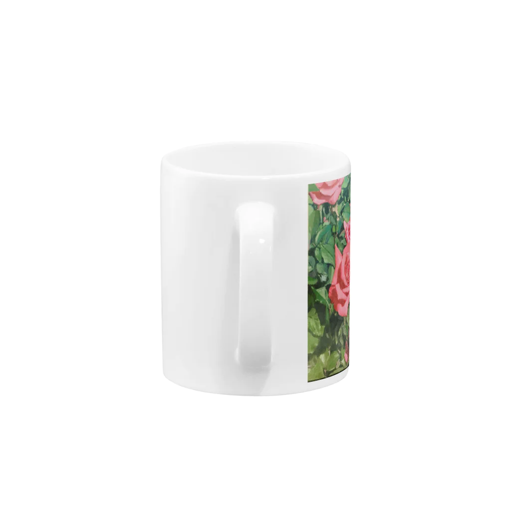 さと吉の薔薇1 Mug :handle