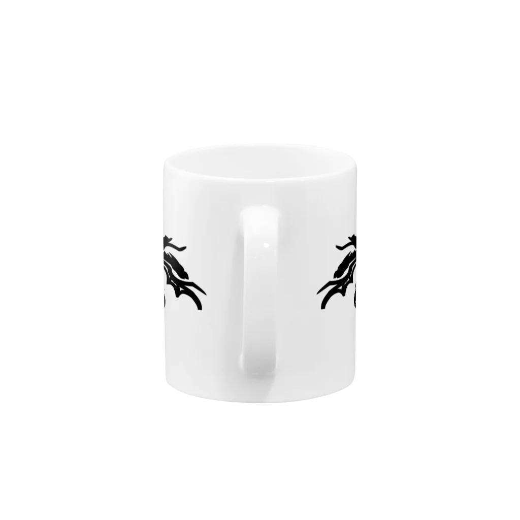 Ray's Spirit　レイズスピリットのPathological Liar（BLACK） Mug :handle