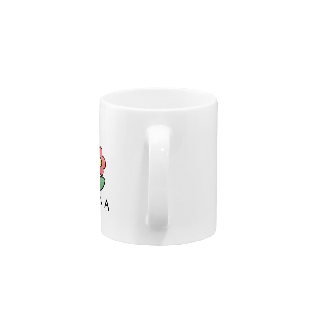 アシタモのお花 Mug :handle
