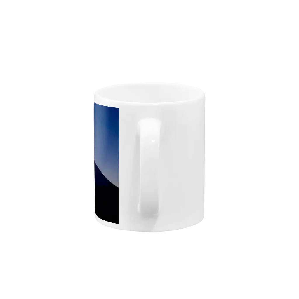 ゆいか　：　取っ手の【原価】富士山 Mug :handle