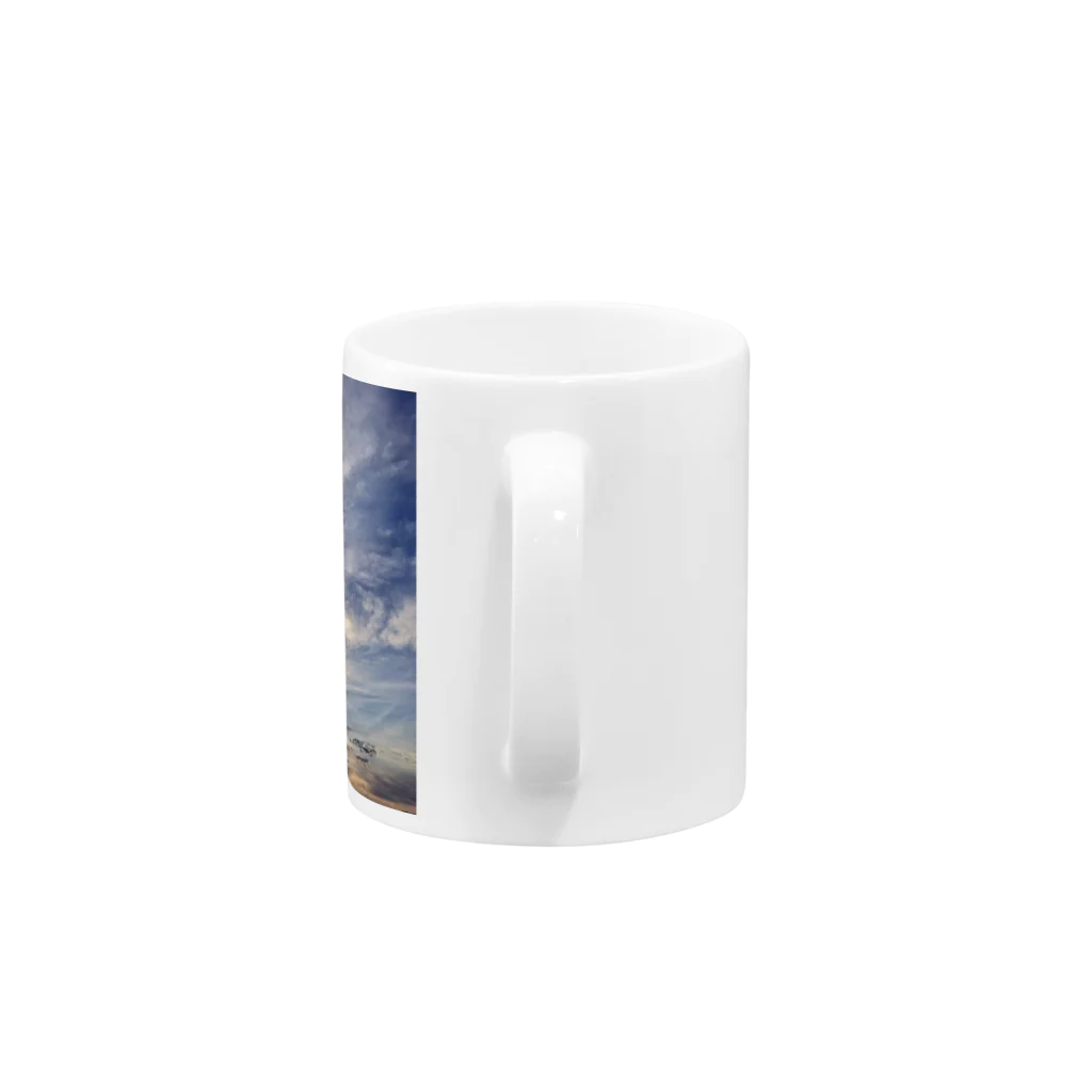 アトリエルのあの日の夕焼け Mug :handle