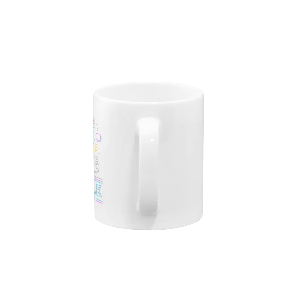 MILK STANDのマグカップ_All Night! Mug :handle