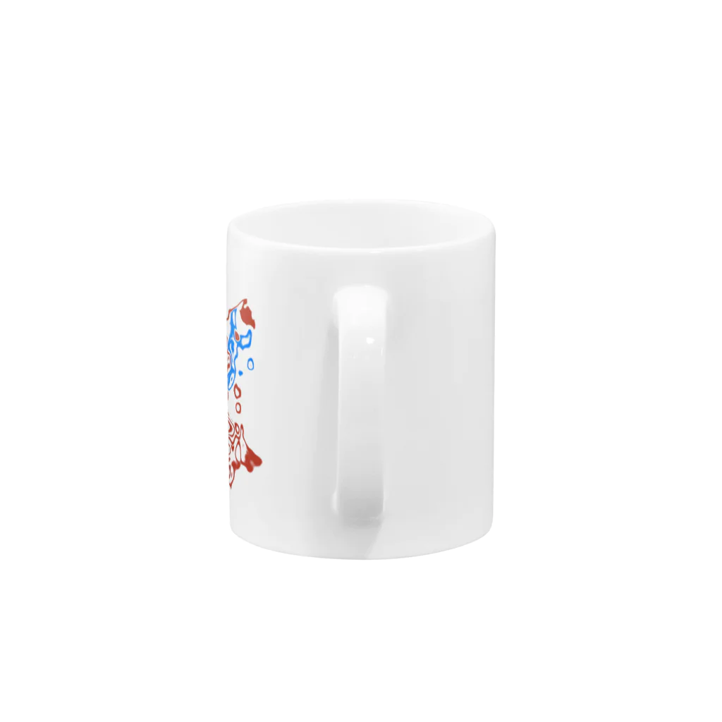 🏠やしおこうの秘密基地のMOYARU Mug :handle