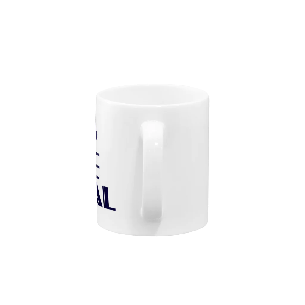 ＭＪＣショップのブルコーロゴ前と後ろ入り色々2 Mug :handle