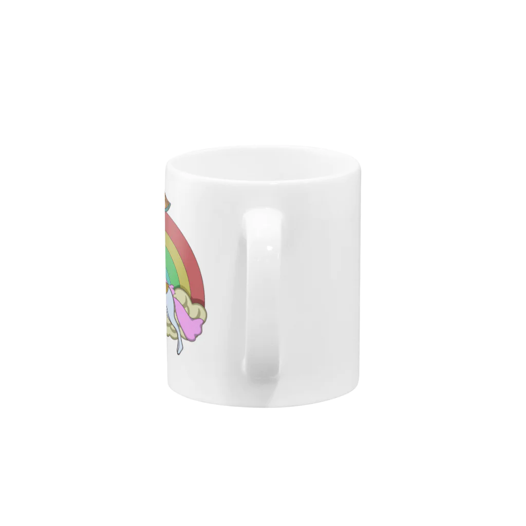 prunelleのメリーゴーラウンド Mug :handle