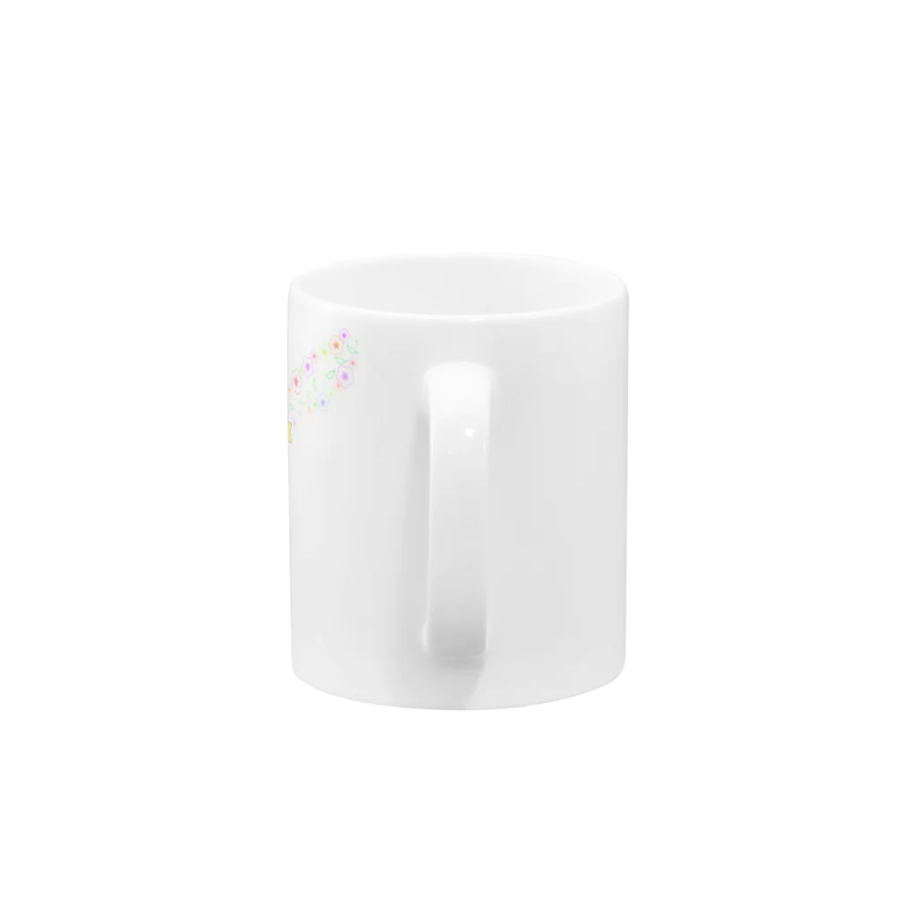 patraのFlowerBouquet Mug :handle