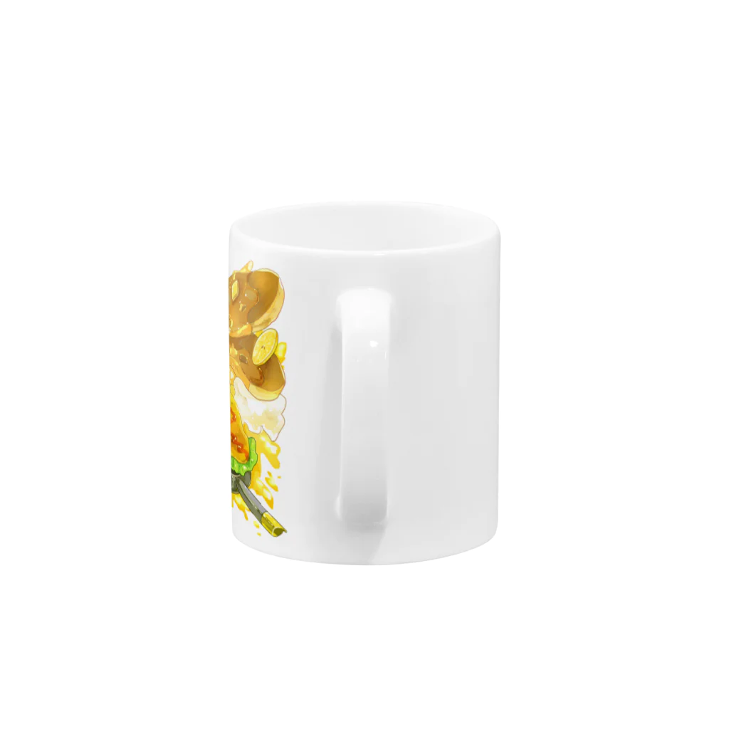 aya_usaのきいろのおいしいアソート Mug :handle