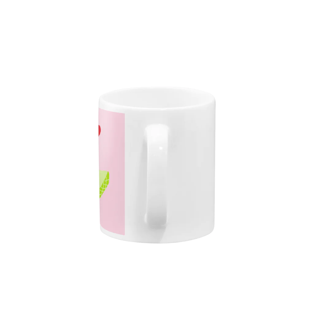 らぐなす(*´ω｀*)のめろんろん Mug :handle