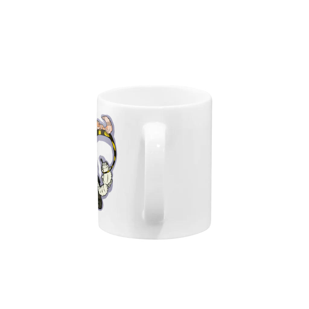 レプキングッズのレプキングッズ Mug :handle