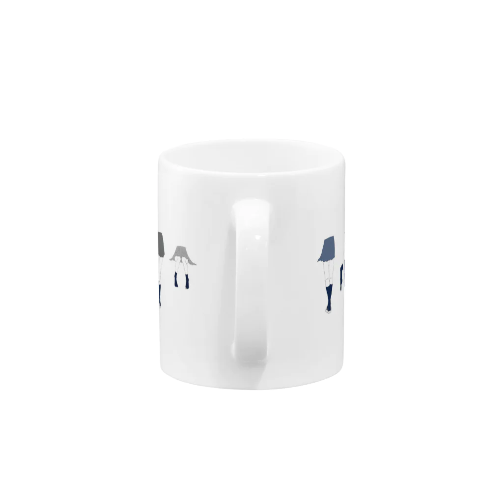 A S H I M のおみ足 Mug :handle